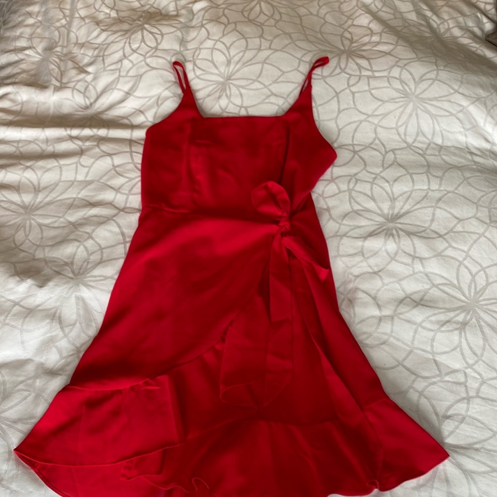 Red dress size medium